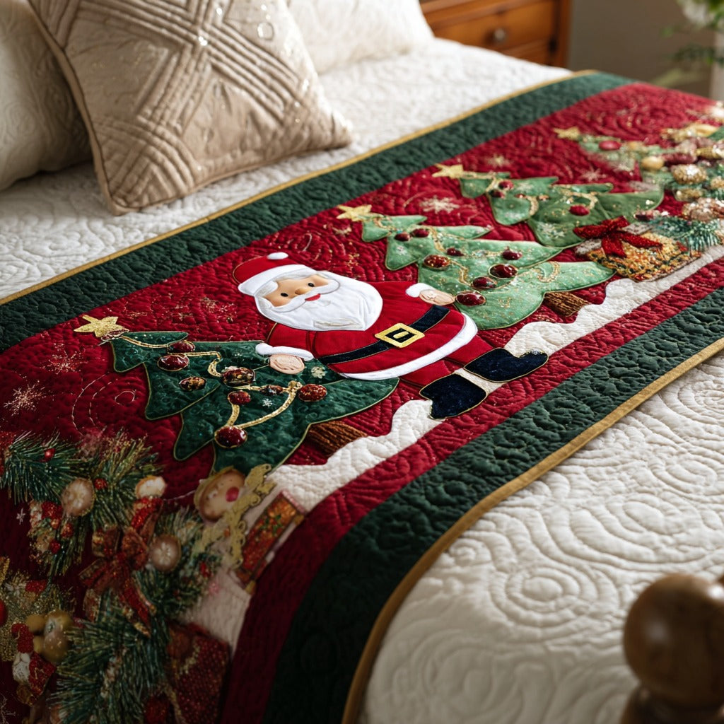 Caminito de Cama Acolchado Evergreen Joy