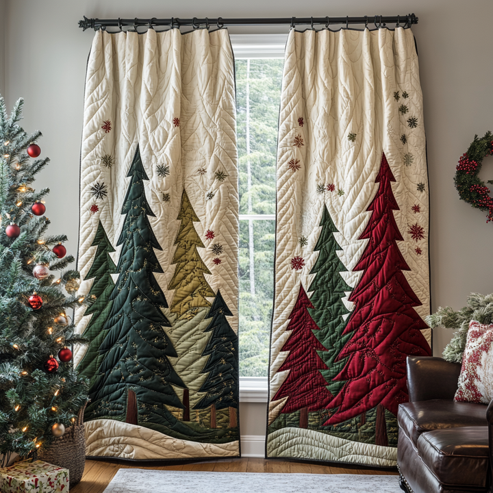Cortinas Acolchadas Evergreen Lane