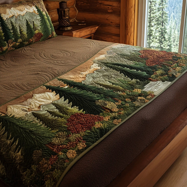 Caminito de Cama Acolchado Everleaf