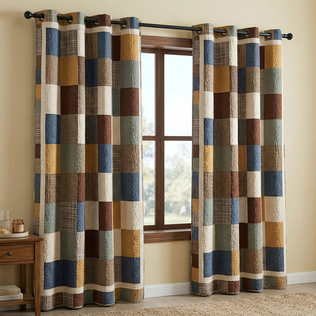 Cortinas Acolchadas Acogedoras para el Día a Día