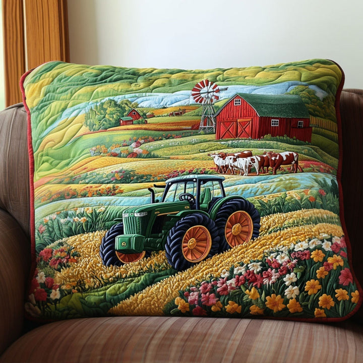 Funda de Almohada de Edredón Campo de Sueños
