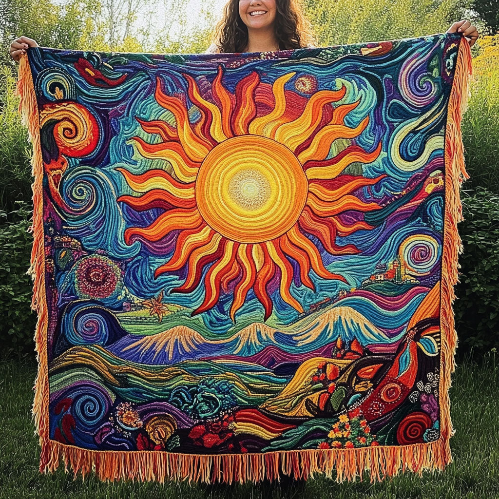 Manta Woven Fiery Skyflow