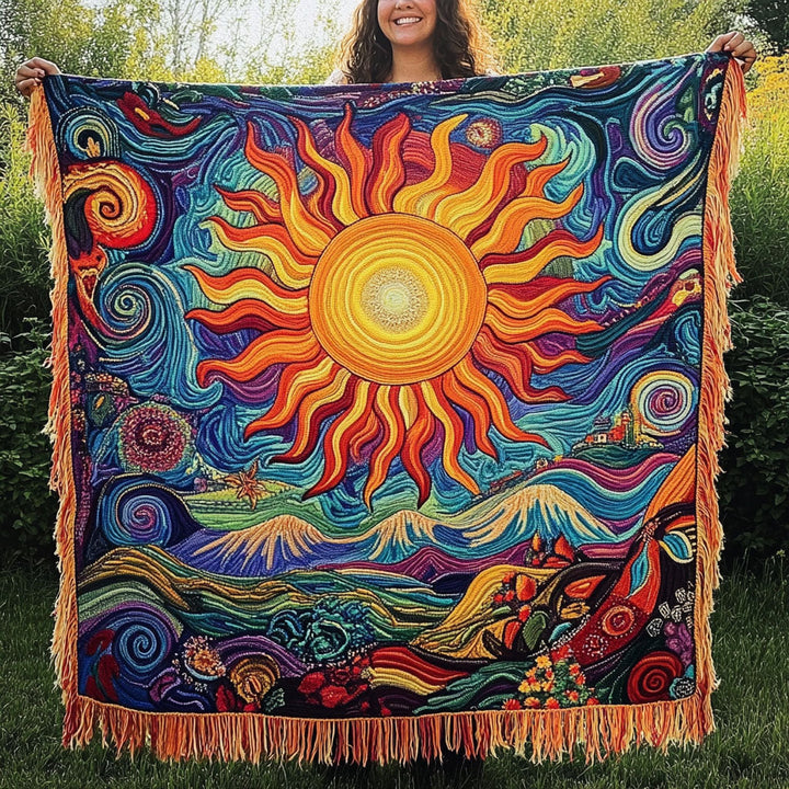 Manta Woven Fiery Skyflow