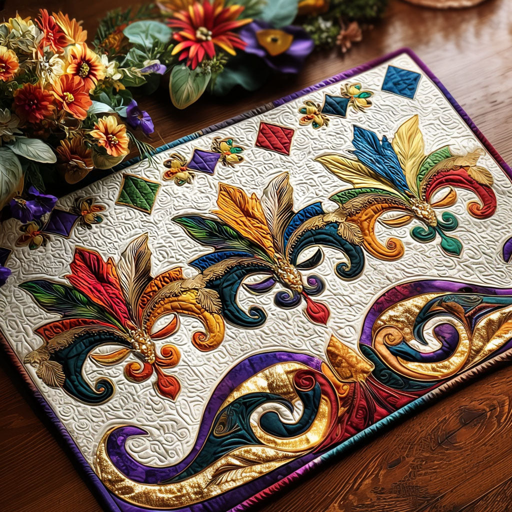 Mantel Individual Acolchado Fleur Fusion