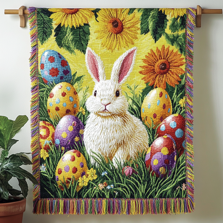 Manta Woven Floral Delight
