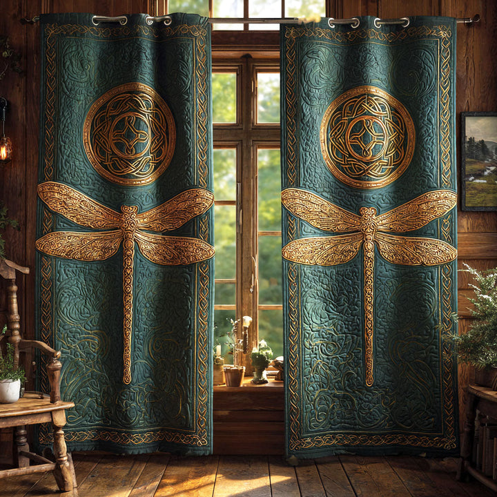 Cortinas Acolchadas de Espíritu del Bosque