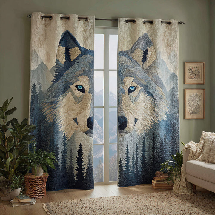 Cortinas Acolchadas Pico Lobo de Nieve