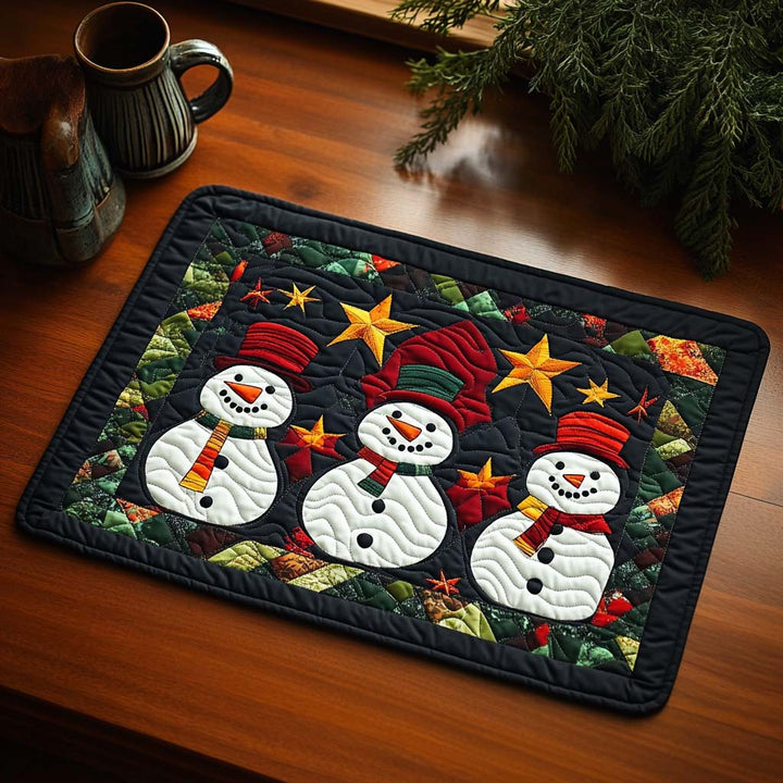 Mantel Individual Acolchado Frosty Trio