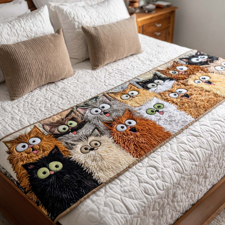 Caminito de Cama Acolchado para Gatos