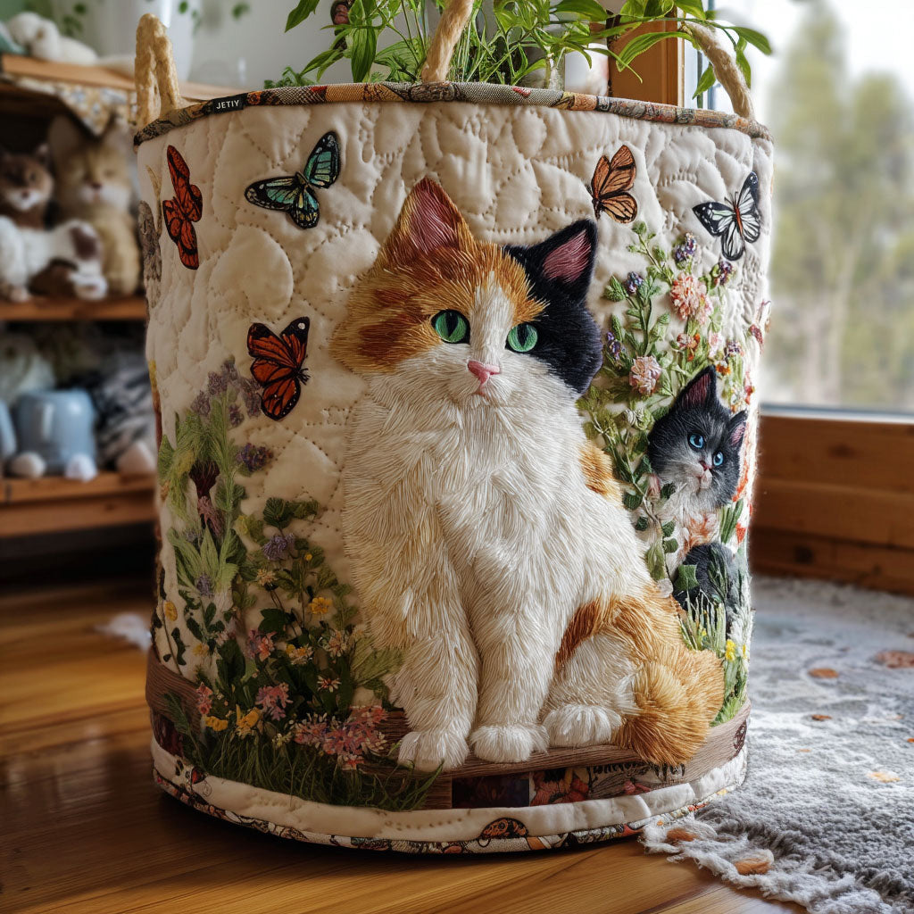 Cesta de Ropa Acolchada Garden Muse