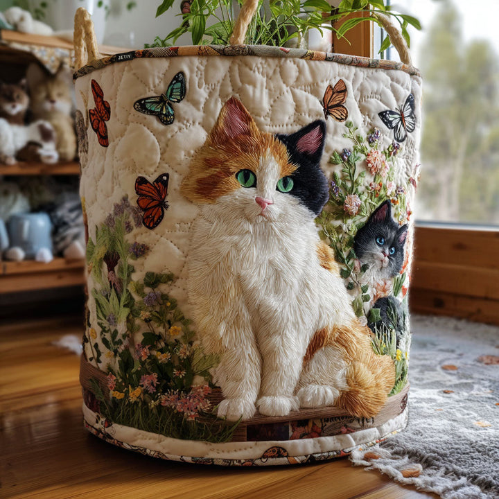 Cesta de Ropa Acolchada Garden Muse
