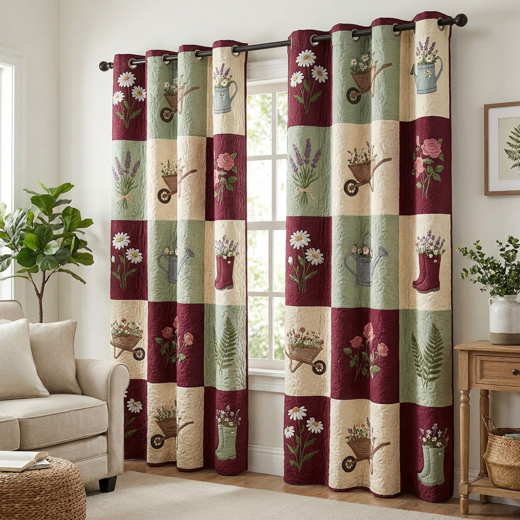 Cortinas de Patchwork de Jardín
