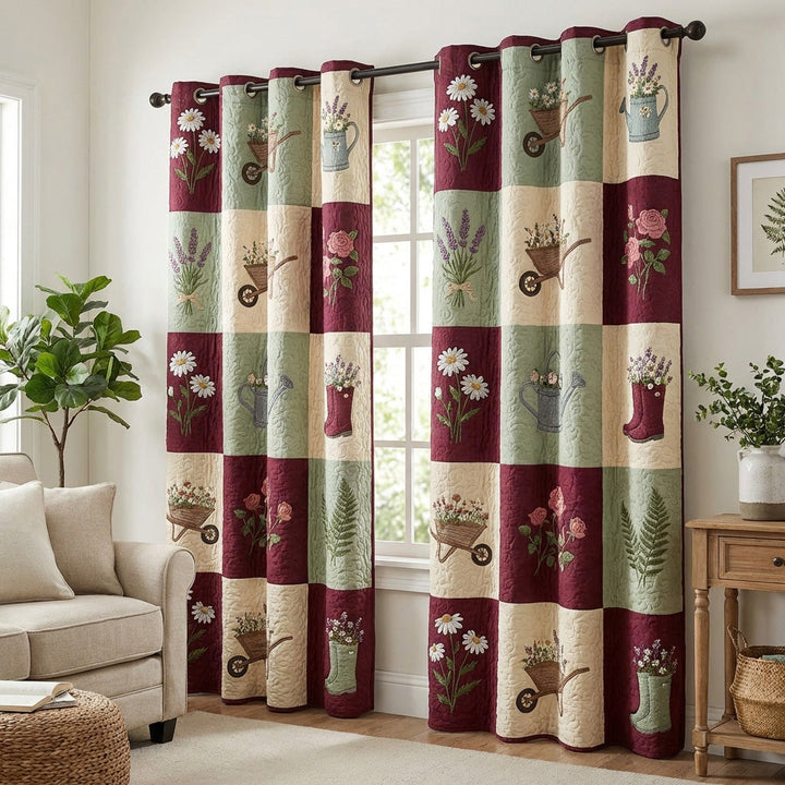 Cortinas de Patchwork de Jardín