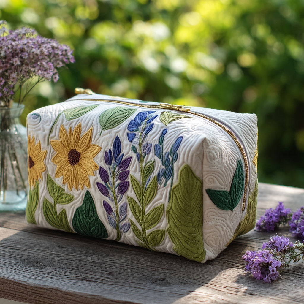 Bolsa de Maquillaje Acolchada Gentle Meadow