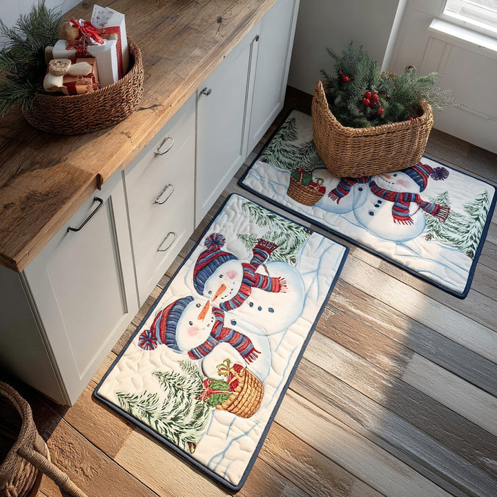 Alfombra de Área para Cocina Espíritu Suave de Invierno