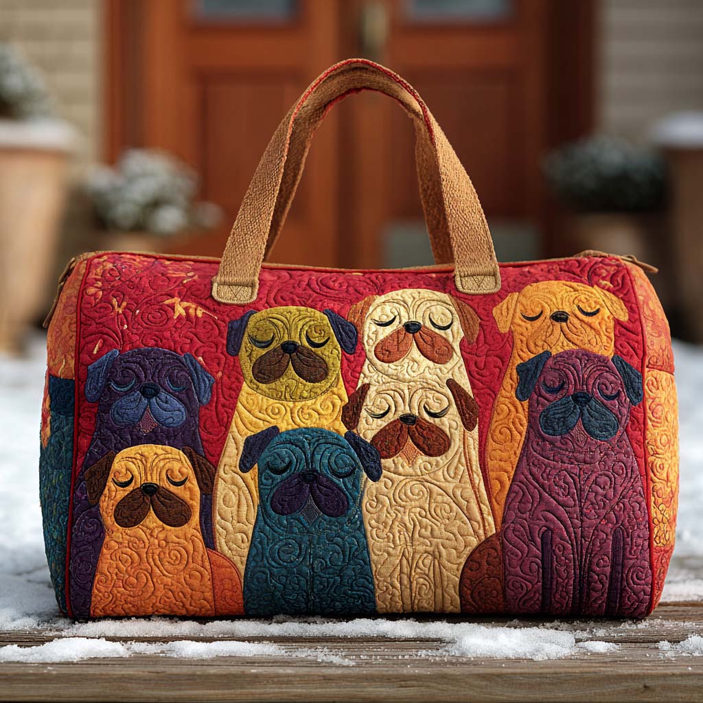 Bolsa de Viaje Acolchada Giggle Pug