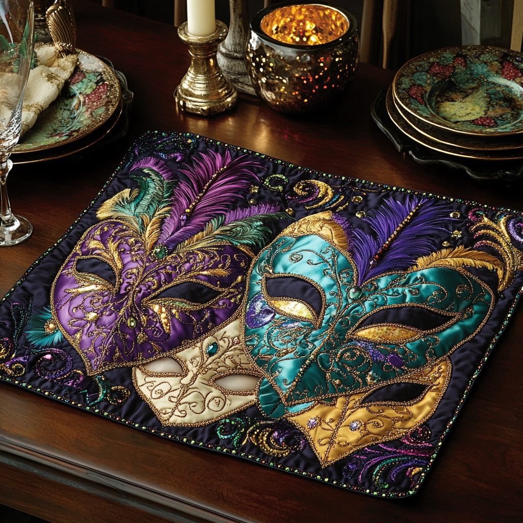 Mantel Individual Glitter Dream