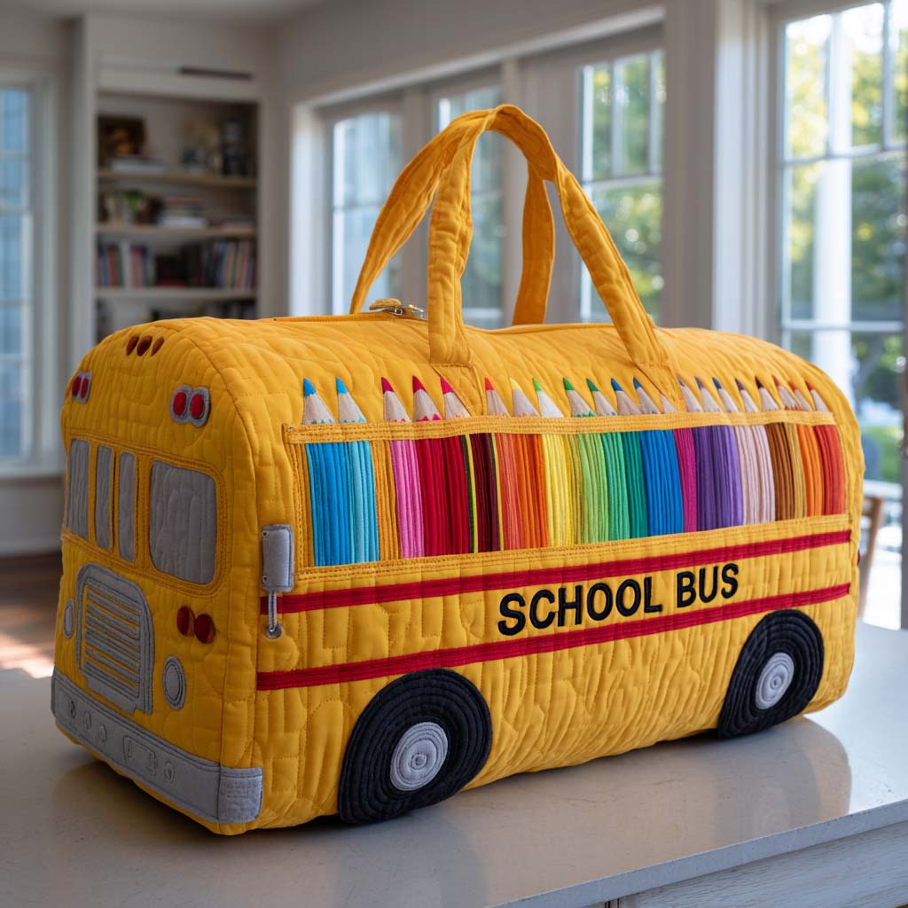 Bolsa de Viaje Acolchada de Autobús Escolar