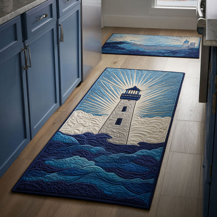 Alfombra de Área para Cocina Faro Dorado