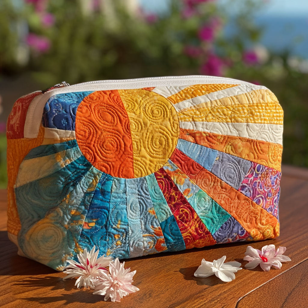 Bolsa de Maquillaje Acolchada Good Vibes