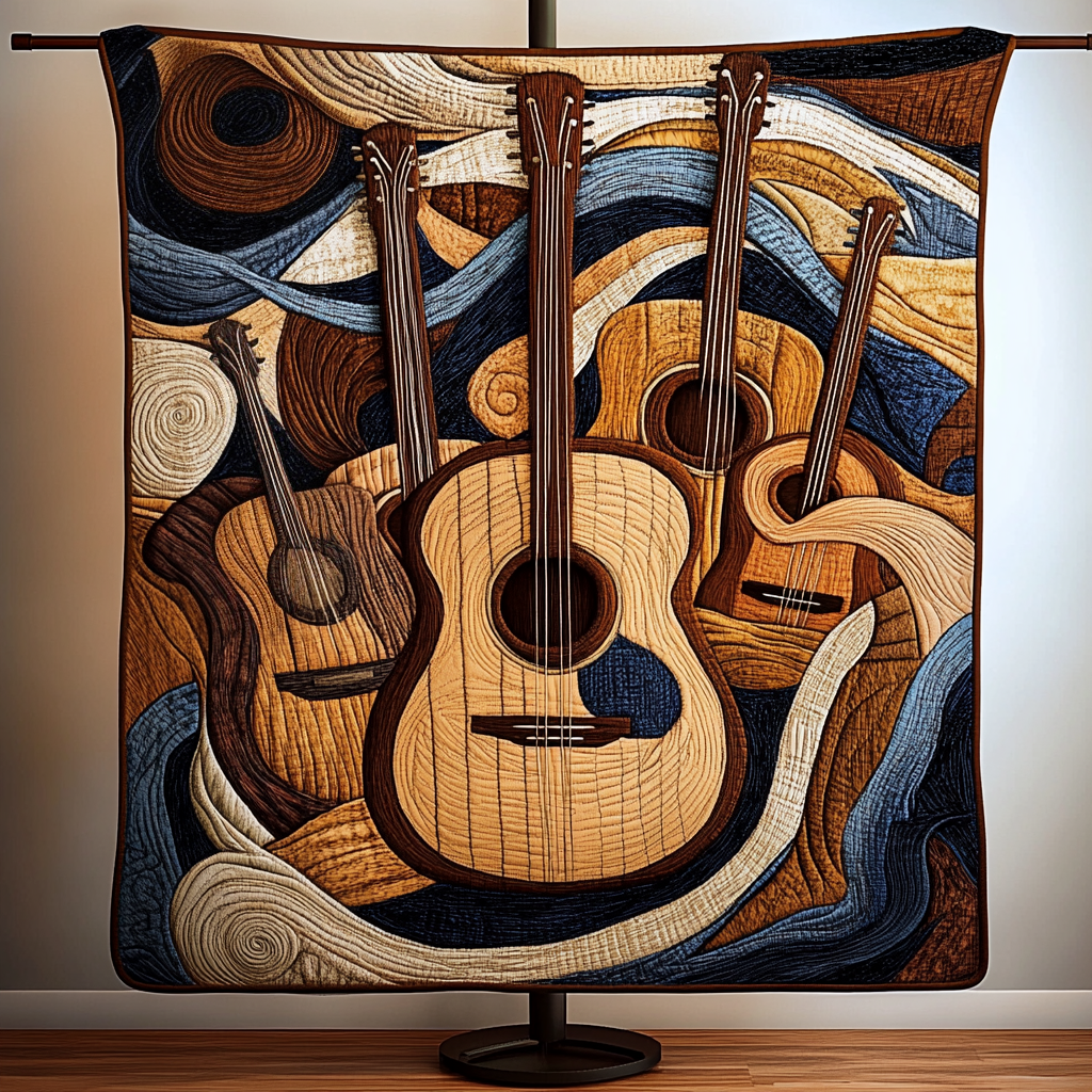 Manta Acolchada Guitar Flow