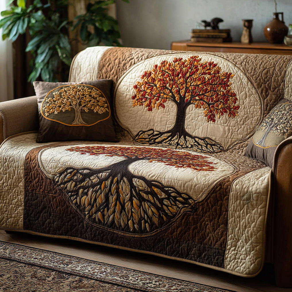 Cubierta de Sofá Acolchada Harmony Tree