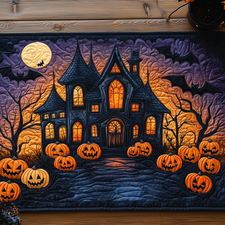 Mantel Individual Acolchado Hexed Homestead
