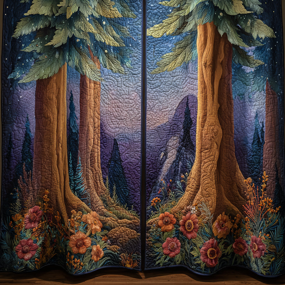 Cortinas Acolchadas Hidden Grove