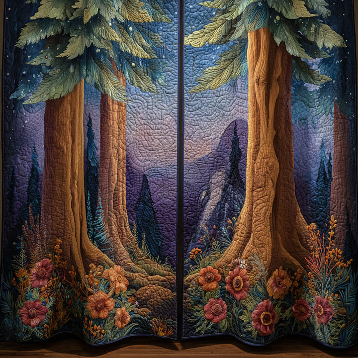 Cortinas Acolchadas Hidden Grove