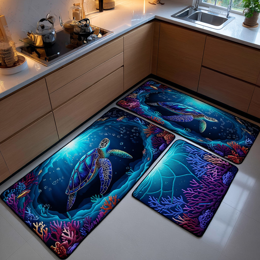 Alfombra de Área para Cocina Hidden Reef
