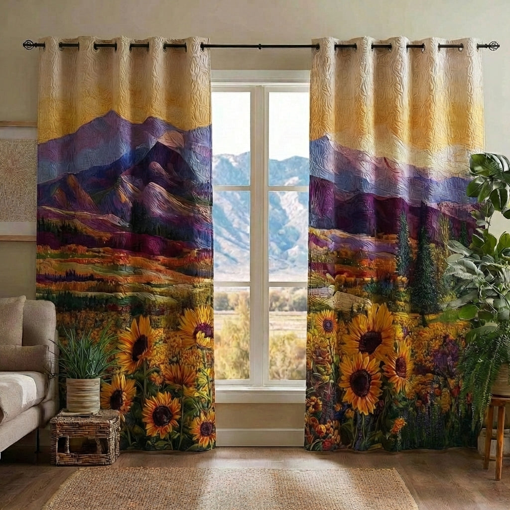 Cortinas Acolchadas Highland Bloom