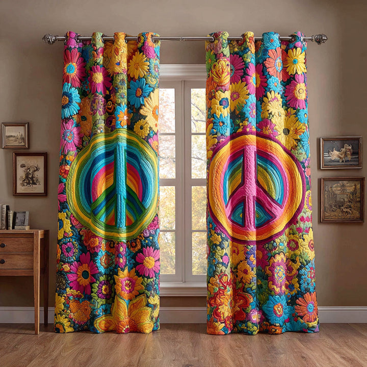 Cortinas Acolchadas Hippie Paz Sueño