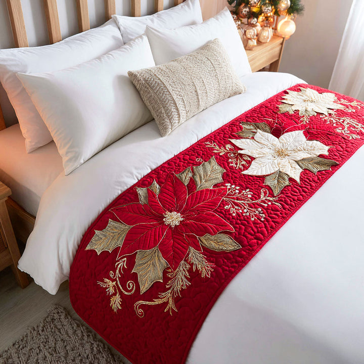 Cubre Cama Acolchado Holiday Bloom