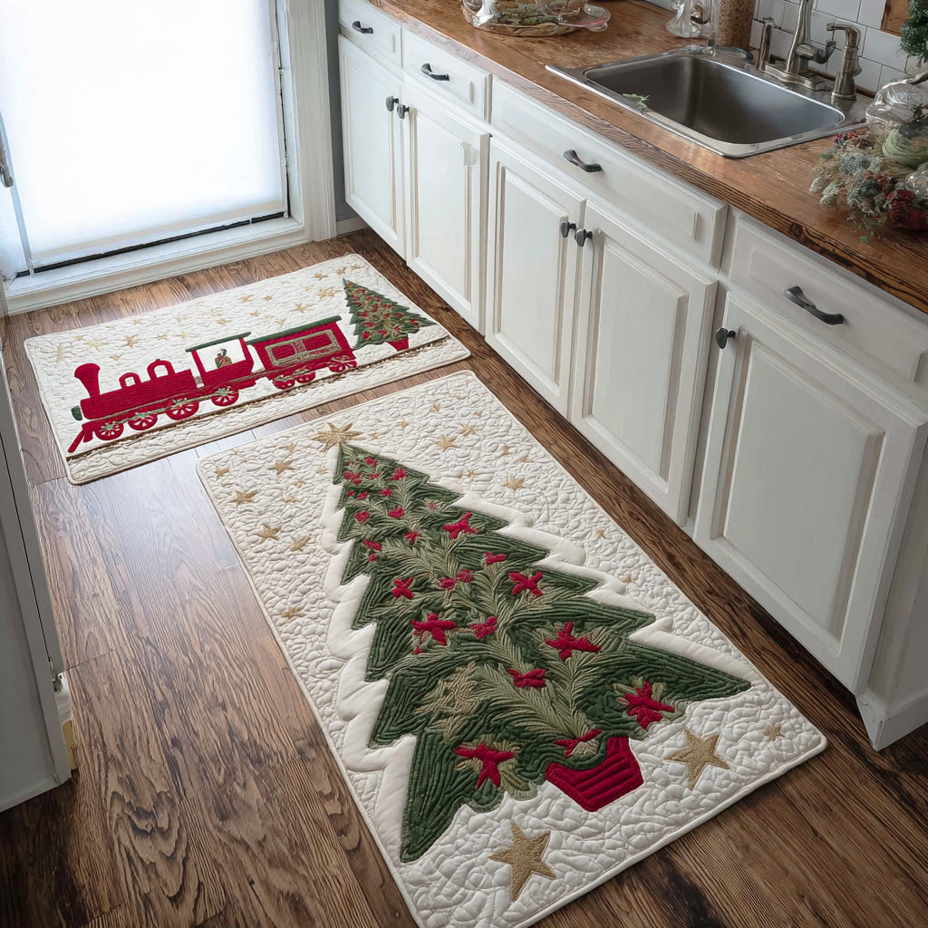 Alfombra de Cocina Holiday Pine Whispers