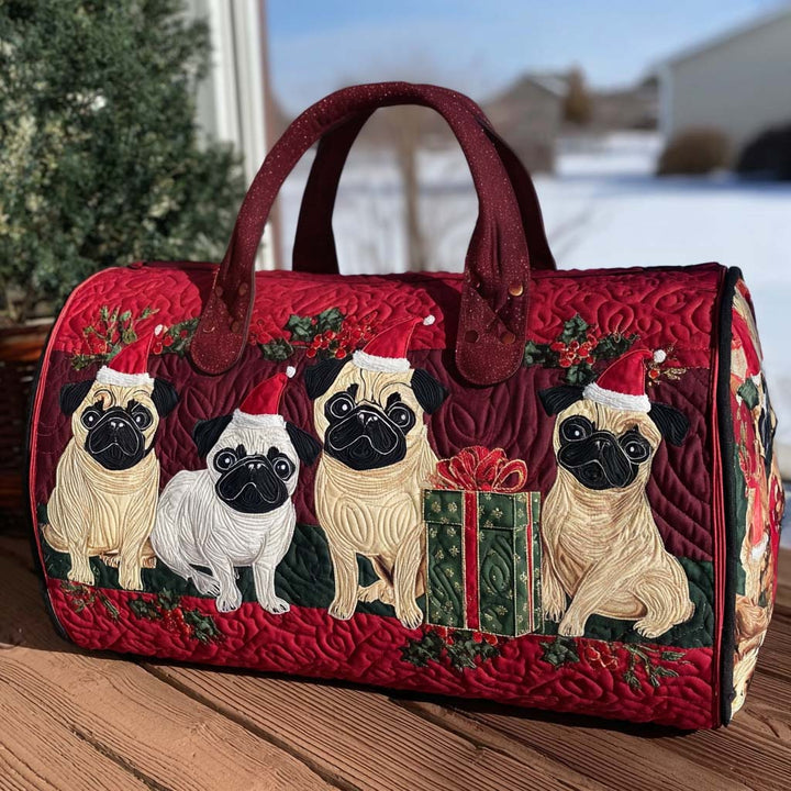 Bolsa de Viaje Acolchada Holiday Pugsy