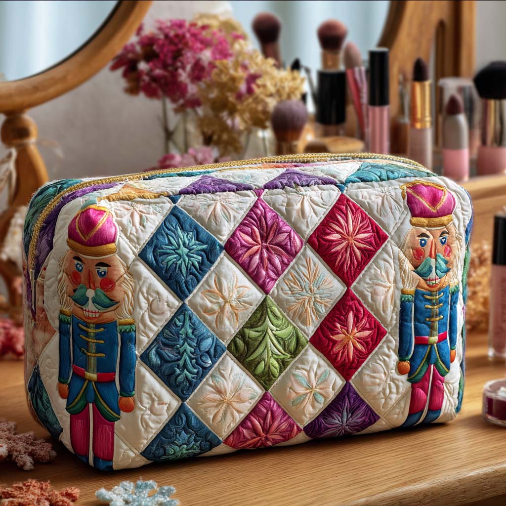 Bolsa de Maquillaje Acolchada Holiday Sentinel
