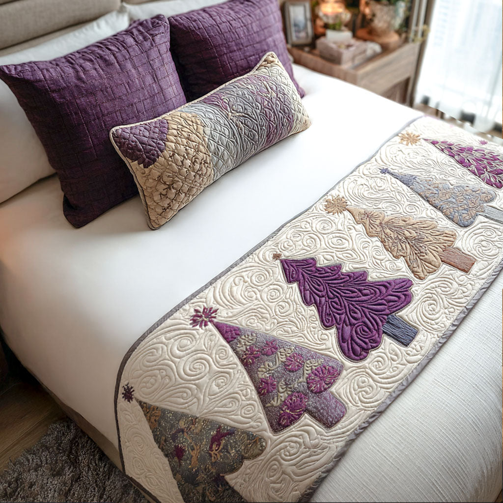 Caminito de Cama Acolchado Holiday Spark