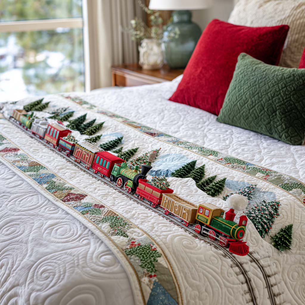 Caminito de Cama Acolchado para las Fiestas