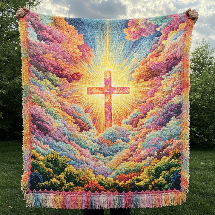 Manta Woven de Radiancia Santa