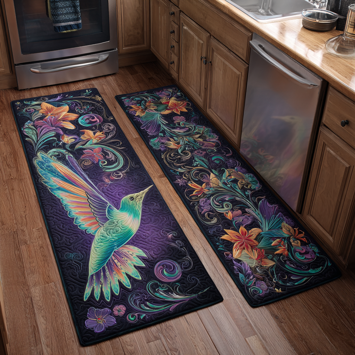 Alfombra de Área para Cocina Hummingbird Bloom