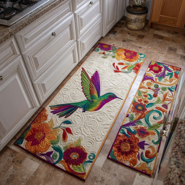 Alfombra de Área para Cocina Espíritu Colibrí