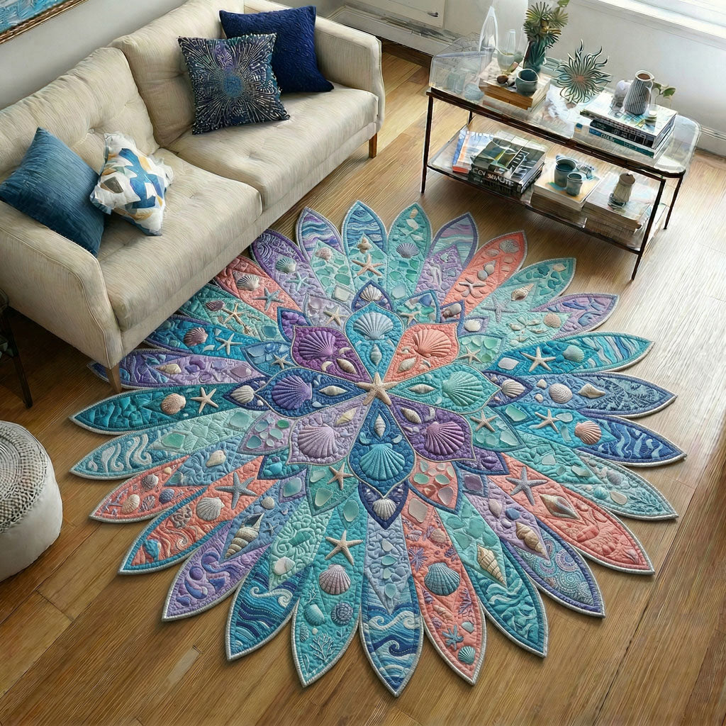 Alfombra de Área Personalizada en Espiral Infinita