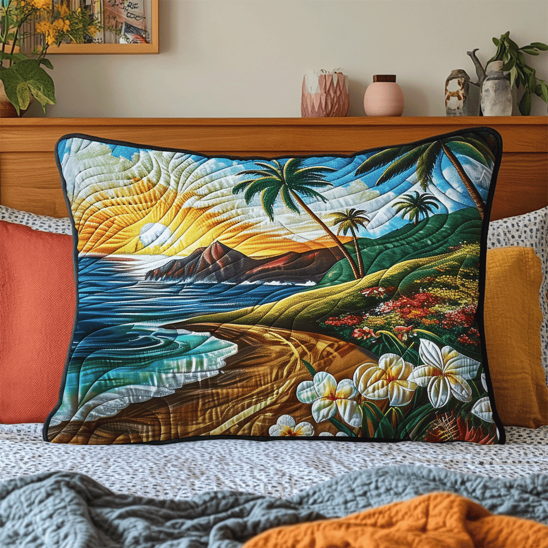 Funda de Almohada de Edredón Island Breeze