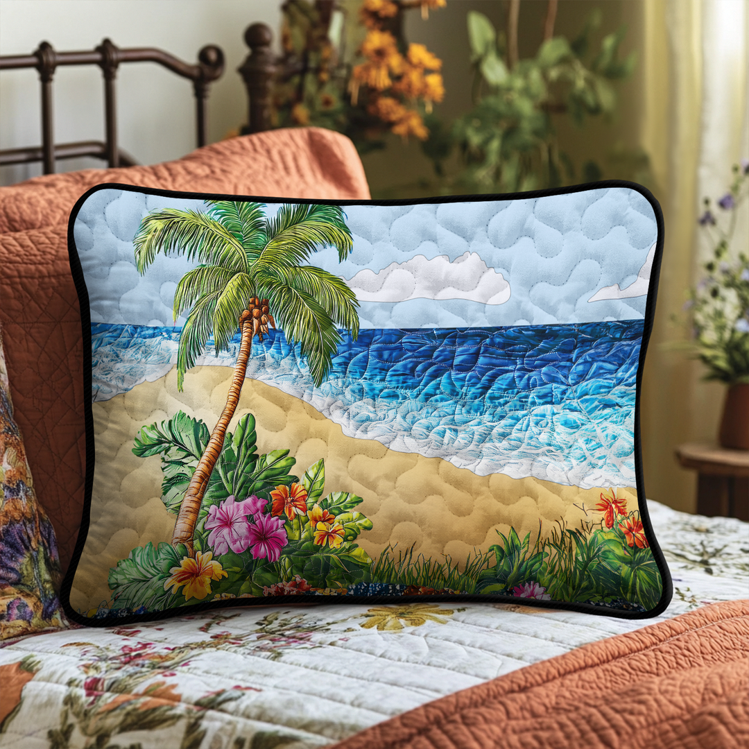 Funda de Almohada de Edredón Island Escape