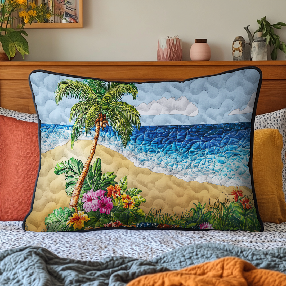 Funda de Almohada de Edredón Island Escape