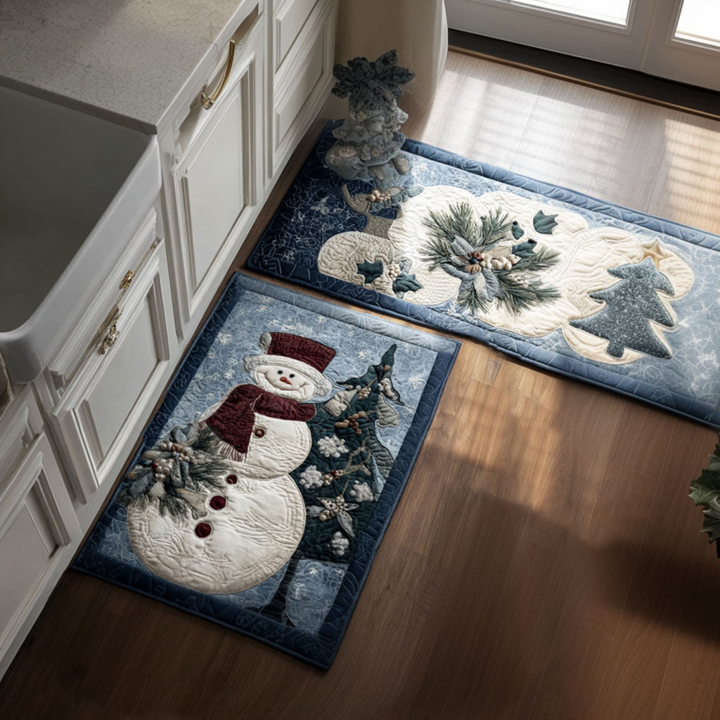Alfombra de Área de Cocina Joyful Frost