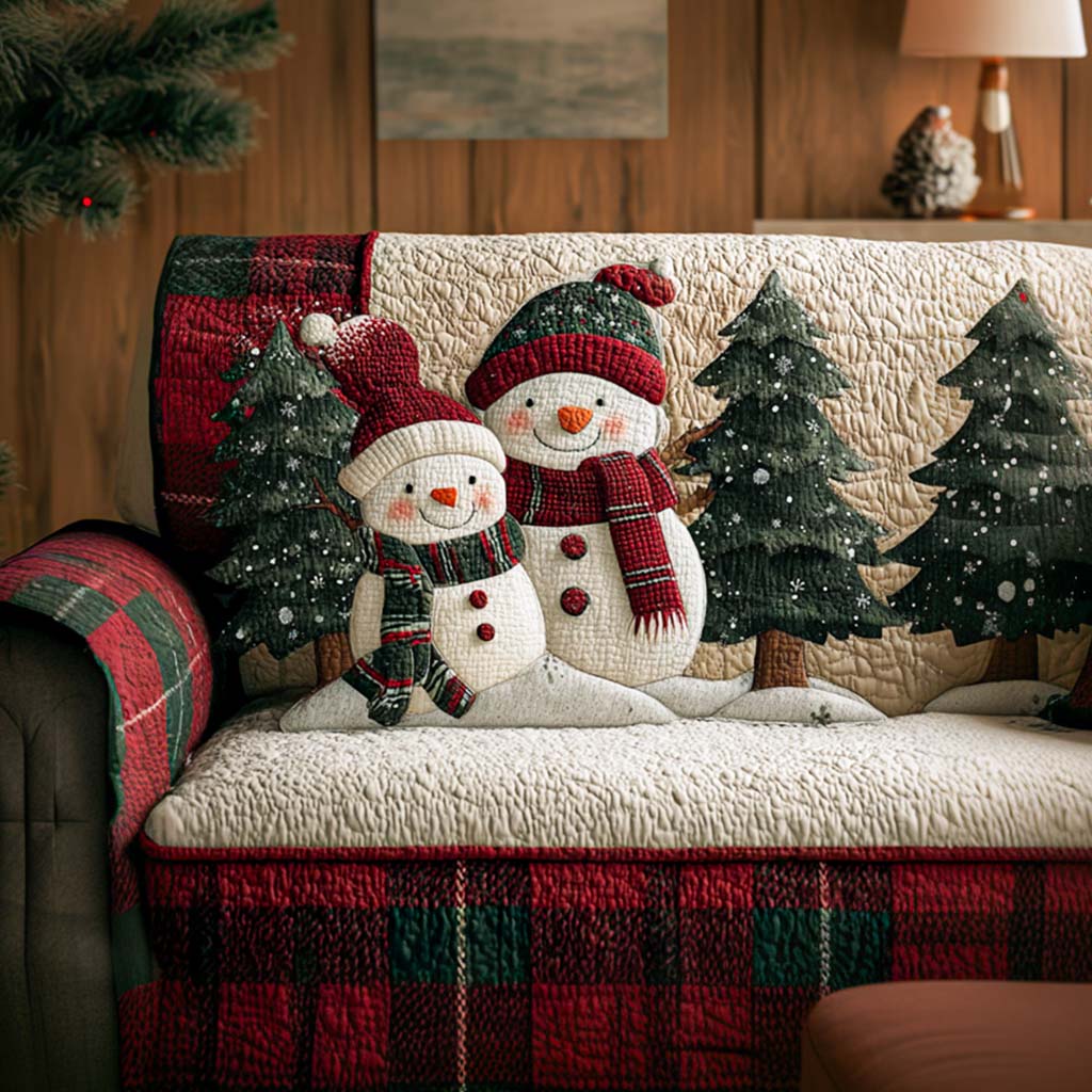 Cubierta de Sofá Acolchada de Navidad