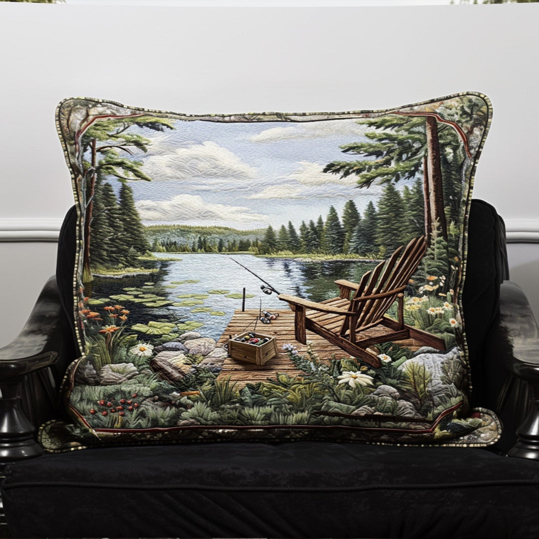 Funda de Almohada Acolchada Lakeside Angling