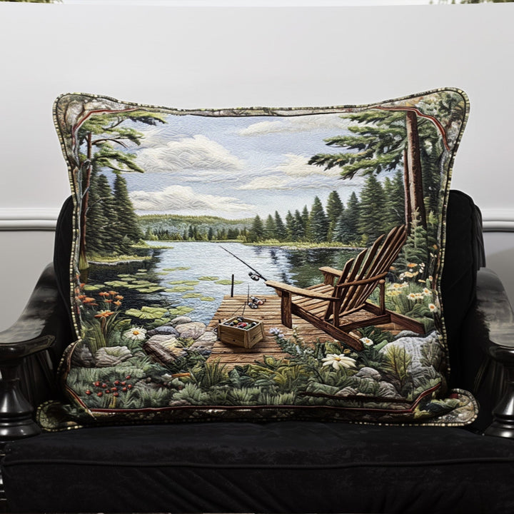 Funda de Almohada Acolchada Lakeside Angling