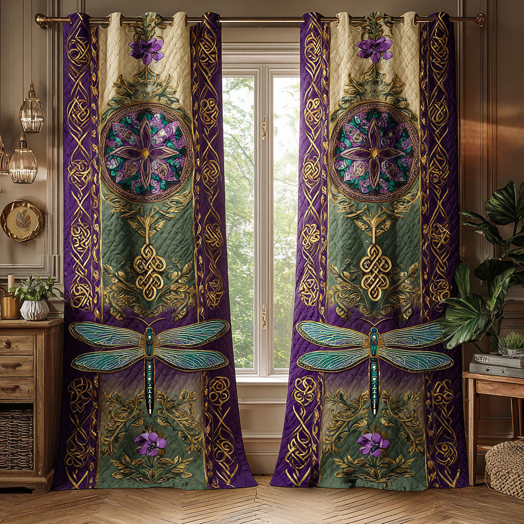 Cortinas Acolchadas Sueño de Lavanda